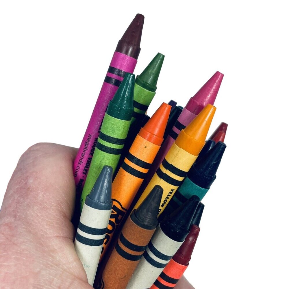 RoseArt Mega Crayons Bonus 27  Smooth Draw Color Discontinued Rose Art - Picture 4 of 14